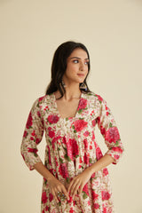 Muskaan Chanderi Anarkali Set