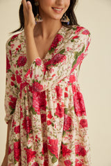 Muskaan Chanderi Anarkali Set