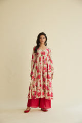 Khwaab Chanderi Anarkali Set