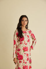 Roshan Chanderi Kurta Set