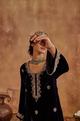 Rubina Blue Kurta Set