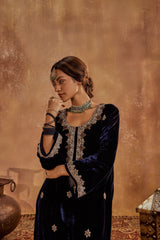 Rubina Blue Kurta Set