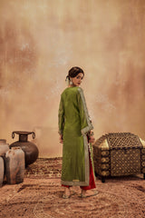 Falak Green Kurta Set