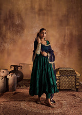 Sahiba Green Anarkali set