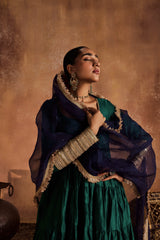 Sahiba Green Anarkali set