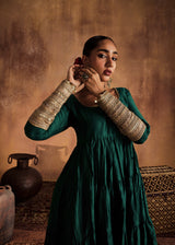 Sahiba Green Anarkali set