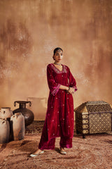 Razia Pink Kurta Set