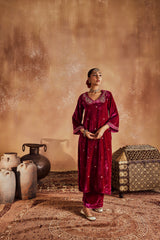 Razia Pink Kurta Set