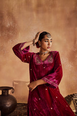 Razia Pink Kurta Set