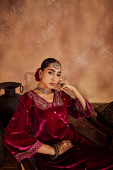 Razia Pink Kurta Set