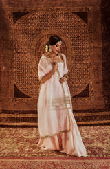 Sultana Pink Sleeveless Sharara Set