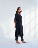 MAHJABEEN BLACK KURTA