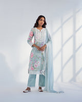Nyla Blue Kurta Set