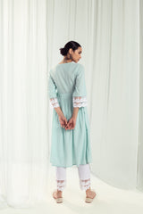 Aura Aqua Kurta Set
