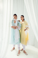 Aura Aqua Kurta Set