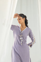 Eden Purple Kurta Set