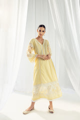 Celeste Yellow Kurta Set