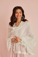 Alia Bhatt in Mahjabeen Kurta Pant & Amaira Dupatta