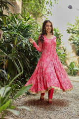 AHANA ANARKALI SET