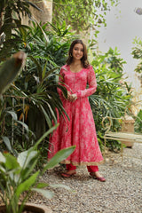 AHANA ANARKALI SET