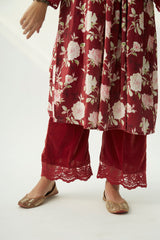 FARIA VELVET KURTA