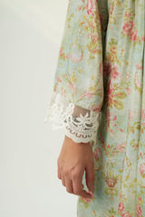 FIZA VELVET KURTA SET