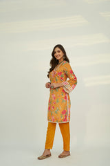 FAREEHA VELVET KURTA SET