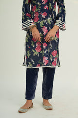ADYA VELVET KURTA SET