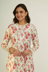 ASMARA VELVET KURTA SET