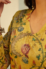 SEHRISH VELVET KURTA