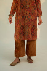 SHIZA VELVET KURTA SET