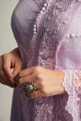 Mahjabeen Lilac Dupatta