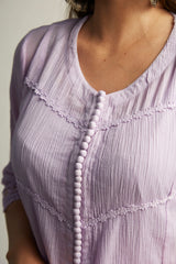 Mahjabeen Lilac Kurta