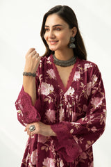 FARIA VELVET KURTA
