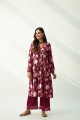 FARIA VELVET KURTA SET