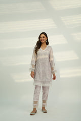 ISMAT VELVET KURTA SET