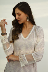 ISMAT VELVET KURTA SET