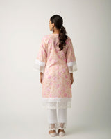 Keya Peach Kurta Set