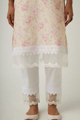 Keya Peach Kurta Set