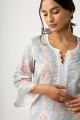 Eishal Blue Kurta Set