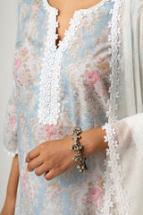 Eishal Blue Kurta Set