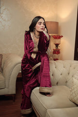 Nargis Maroon Kurta Set