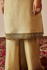 Nisa Green Kurta Set