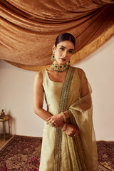 Nisa Green Kurta Set