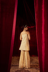 Sultana Sleeveless Sharara Set