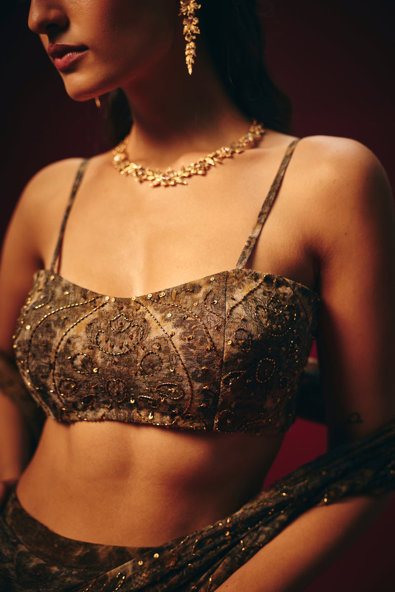 Aleesa Pre Draped Saree