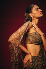 Aleesa Pre Draped Saree
