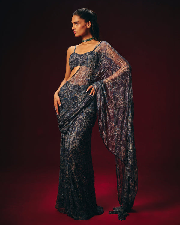 Iraaya Pre Draped Saree