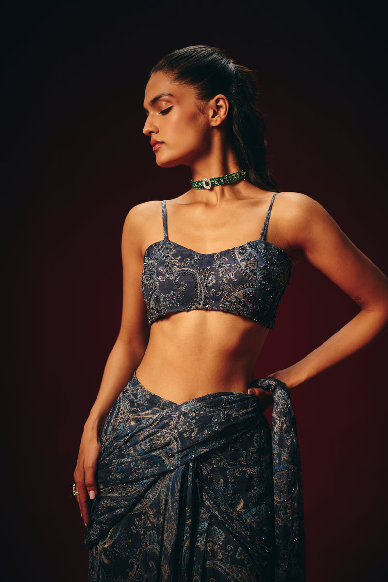 Iraaya Pre Draped Saree