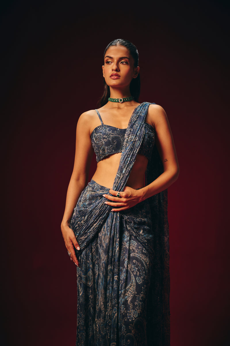 Iraaya Pre Draped Saree